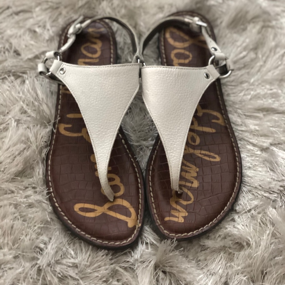 White Sandals- Sam Edelman